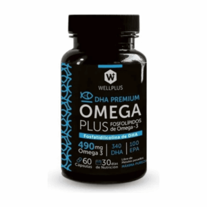 OMEGA PLUS 490 mg (FOSFOLÍPIDOS DE OMEGA 3) 60 cápsulas